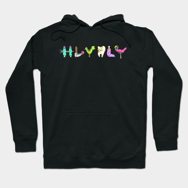 Holeymoley Monster Hoodie by holeymoleymerch